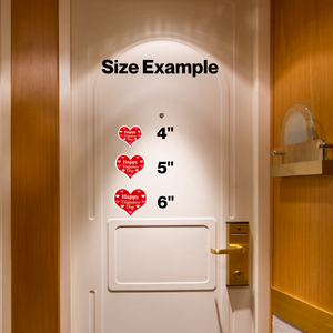 Valentine's Day Cruise Door Magnet Cruise Door Magnets Cruise Into