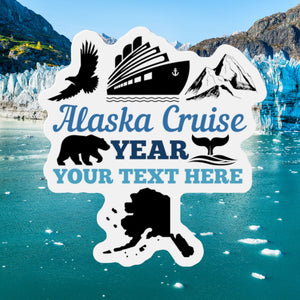 Personalized Alaska Cruise Door Magnet Cruise Door Magnets Cruise Into