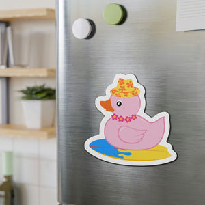 Hawaiian Pink Cruising Duck Cruise Door Magnet Cruise Door Magnets Cruise Into