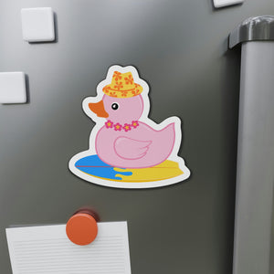 Hawaiian Pink Cruising Duck Cruise Door Magnet Cruise Door Magnets Cruise Into