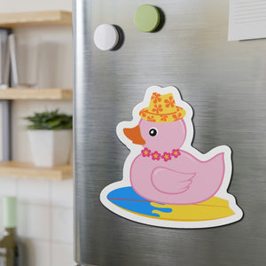 Hawaiian Pink Cruising Duck Cruise Door Magnet Cruise Door Magnets Cruise Into
