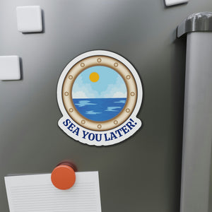 Sea You Later Cruise Door Magnet Cruise Door Magnets Cruise Into