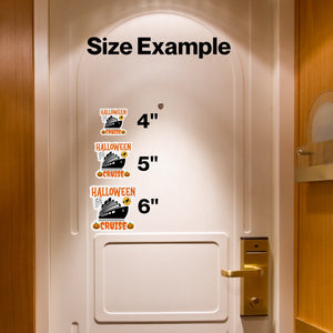 Halloween Cruise Door Magnet Cruise Door Magnets Cruise Into