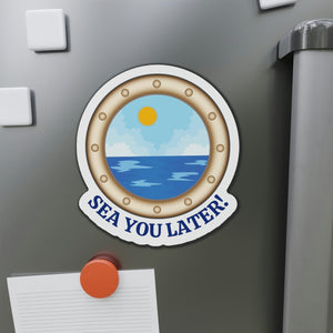 Sea You Later Cruise Door Magnet Cruise Door Magnets Cruise Into