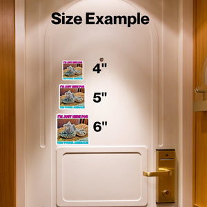 I'm Just Here For The Towel Animals! Cruise Door Magnet Cruise Door Magnets Cruise Into