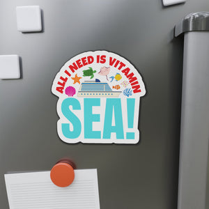 All I Need Is Vitamin Sea Cruise Door Magnet Cruise Door Magnets Cruise Into