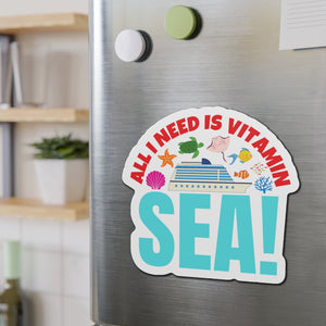 All I Need Is Vitamin Sea Cruise Door Magnet Cruise Door Magnets   