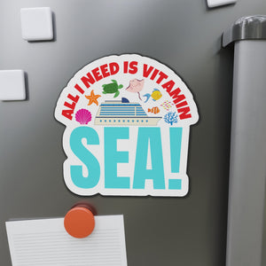 All I Need Is Vitamin Sea Cruise Door Magnet Cruise Door Magnets Cruise Into